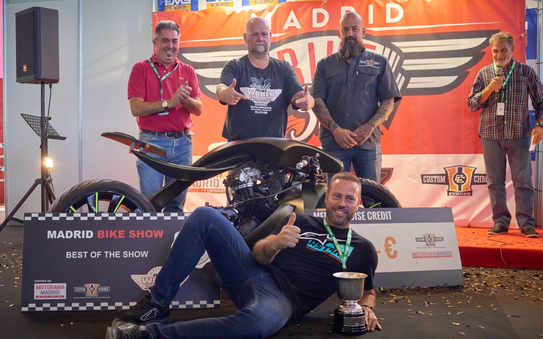 La moto Sacrament de By William Gómez gana el Madrid Bike Show
